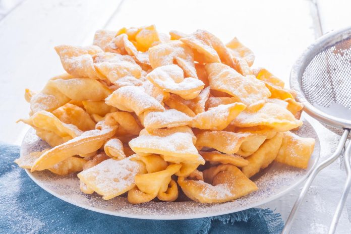 Chiacchiere al forno
