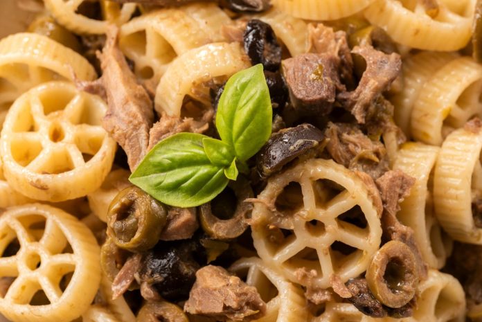 Pasta al tonno in bianco