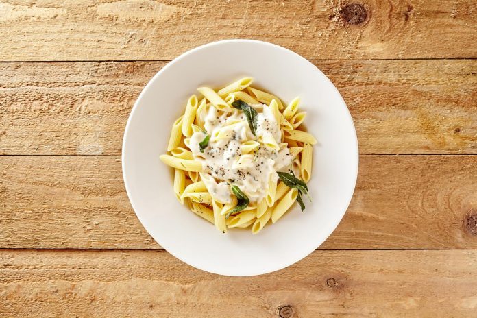 Pasta con Philadelphia