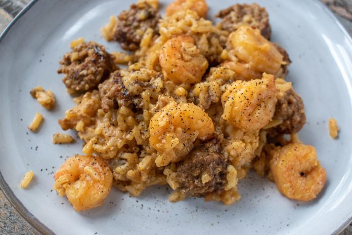 Risotto con gamberetti