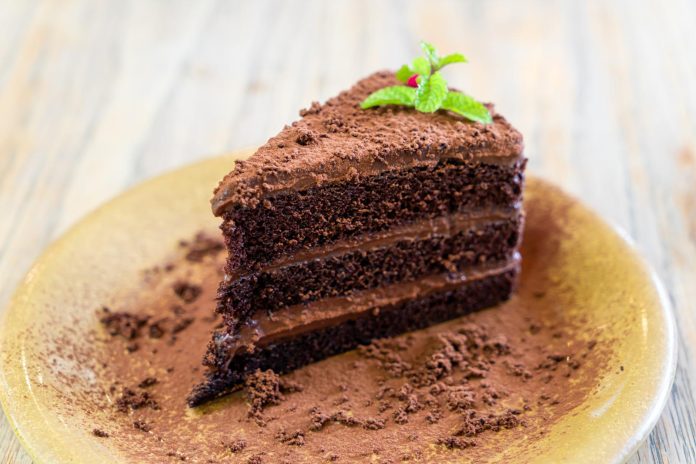 Torta pere e cioccolato
